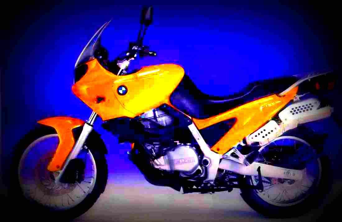 BMW F 650 ST 1997 2 motorbike A4 Photo Print