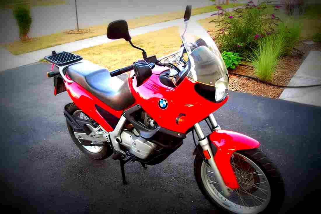 BMW F 650 ST Strada 2000 1 motorbike A4 Photo Print