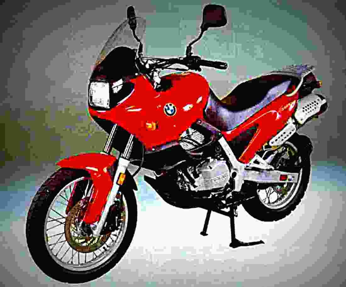 BMW F 650 ST Strada 2000 5 motorbike A4 Photo Print