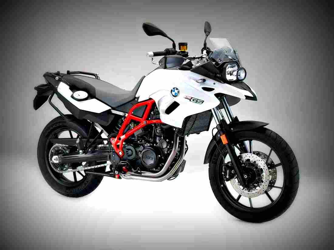 BMW F 700 GS 2017 1 motorbike A4 Photo Print