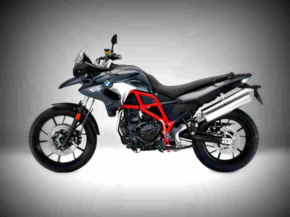 BMW F 700 GS 2017 2 motorbike A4 Photo Print