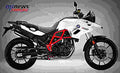BMW F 700 GS 2017 3 motorbike A4 Photo Print