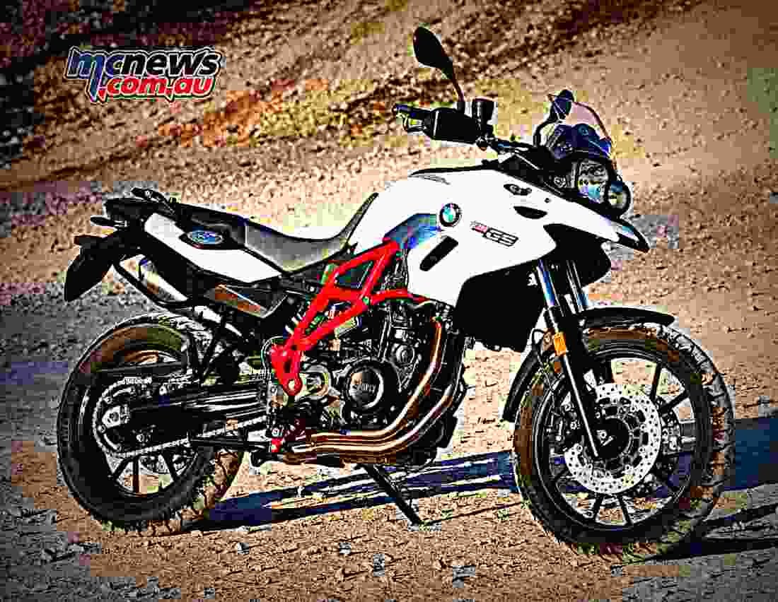 BMW F 700 GS 2017 4 motorbike A4 Photo Print