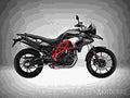BMW F 700 GS 2018 4 motorbike A4 Photo Print
