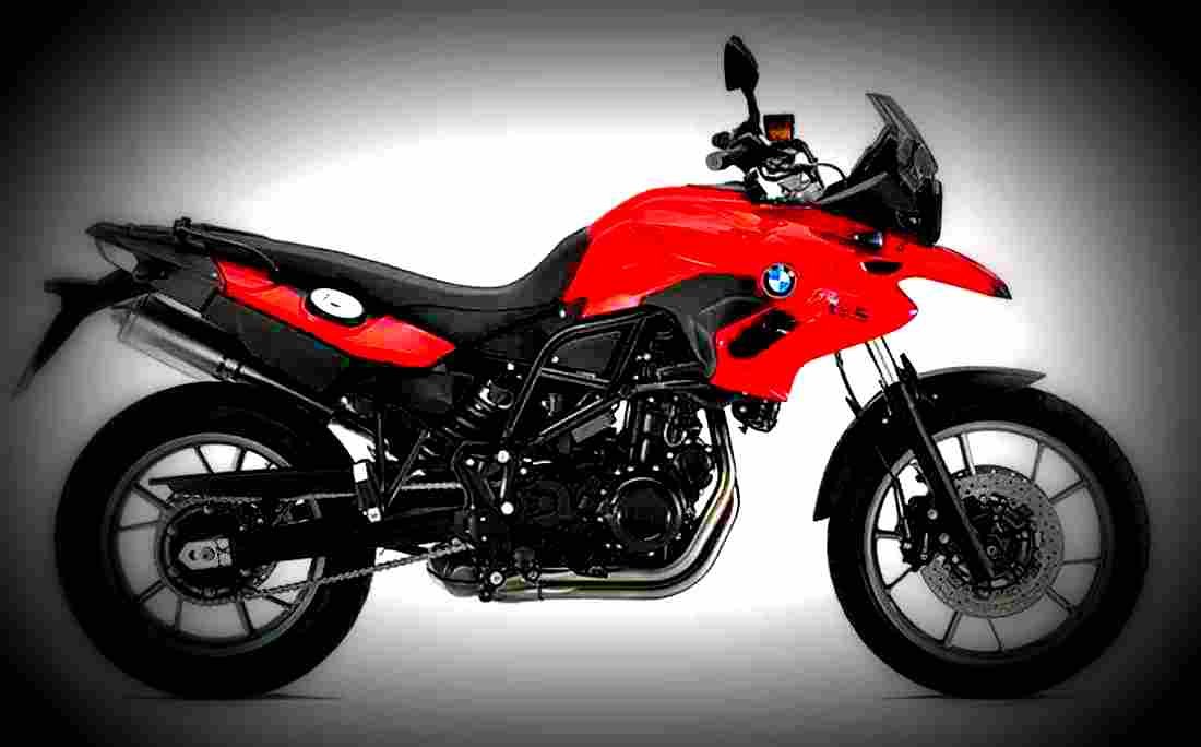BMW F 700 GS 800cc 5 motorbike A4 Photo Print