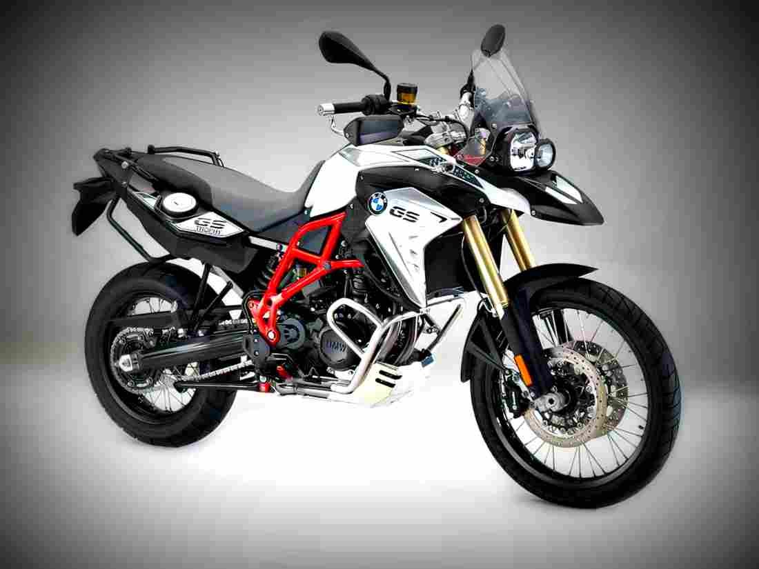 BMW F 800 GS 2017 2 motorbike A4 Photo Print