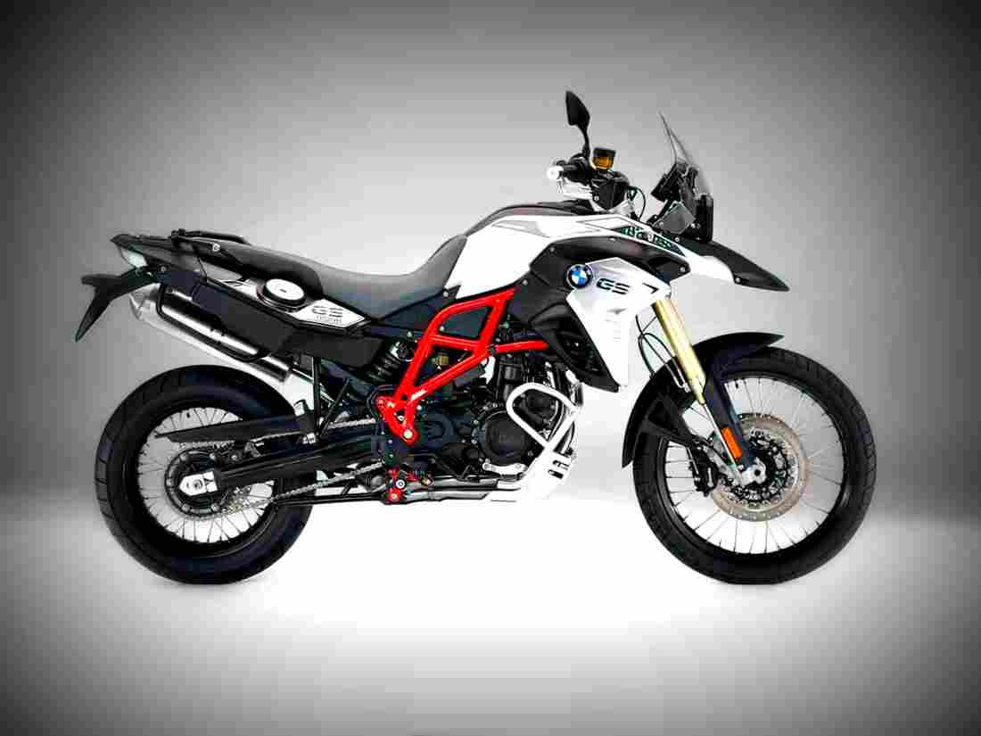 BMW F 800 GS 2017 3 motorbike A4 Photo Print