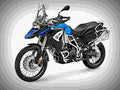 BMW F 800 GS 2018 1 motorbike A4 Photo Print