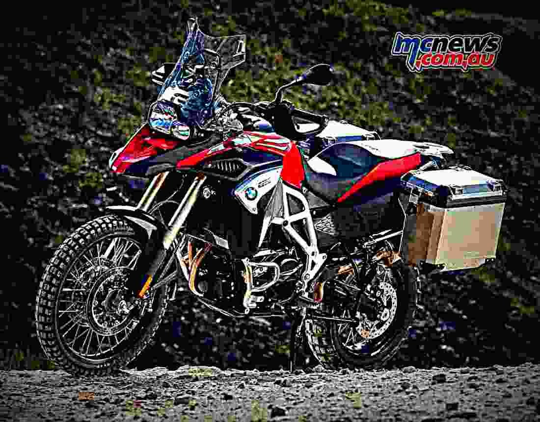 BMW F 800 GS Adventure 2017 1 motorbike A4 Photo Print