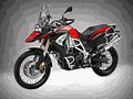 BMW F 800 GS Adventure 2017 4 motorbike A4 Photo Print