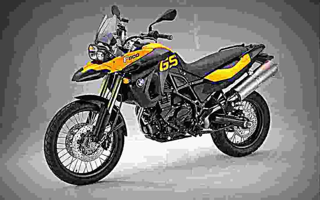 BMW F 800 GS Adventure 800cc 1 motorbike A4 Photo Print