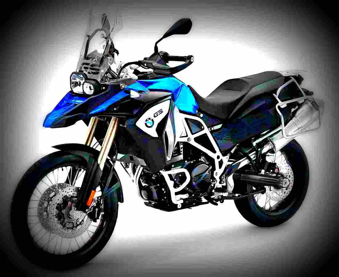 BMW F 800 GS Adventure TE 2018 3 motorbike A4 Photo Print
