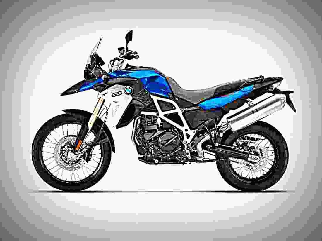 BMW F 800 GS Blackline 2018 3 motorbike A4 Photo Print