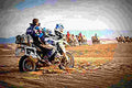 BMW F 800 GS Trophy 2018 4 motorbike A4 Photo Print