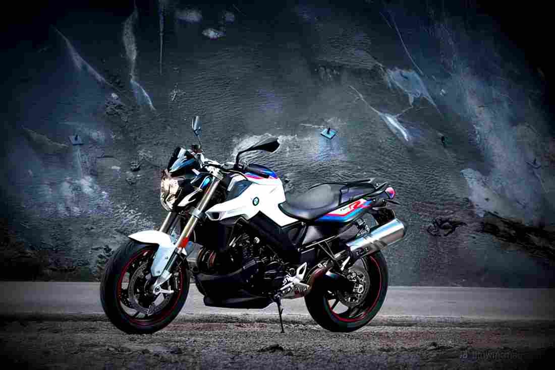 BMW F 800 R 2017 4 motorbike A4 Photo Print