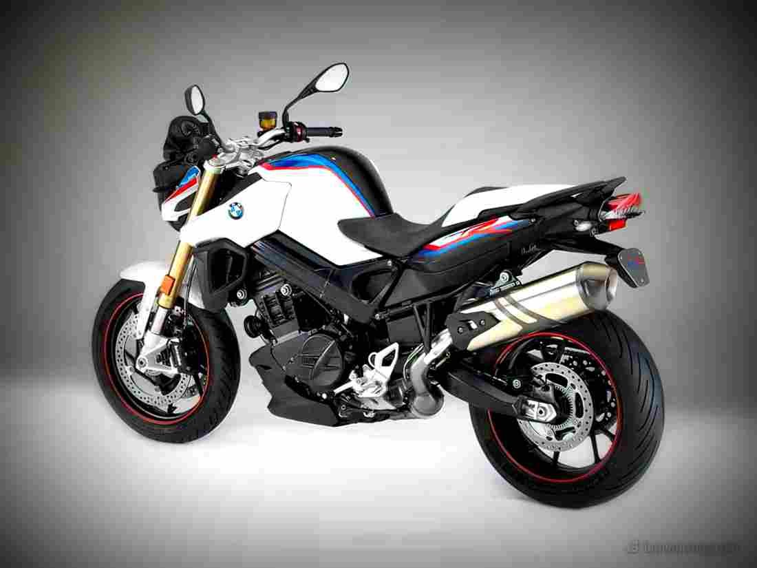BMW F 800 R 2018 2 motorbike A4 Photo Print