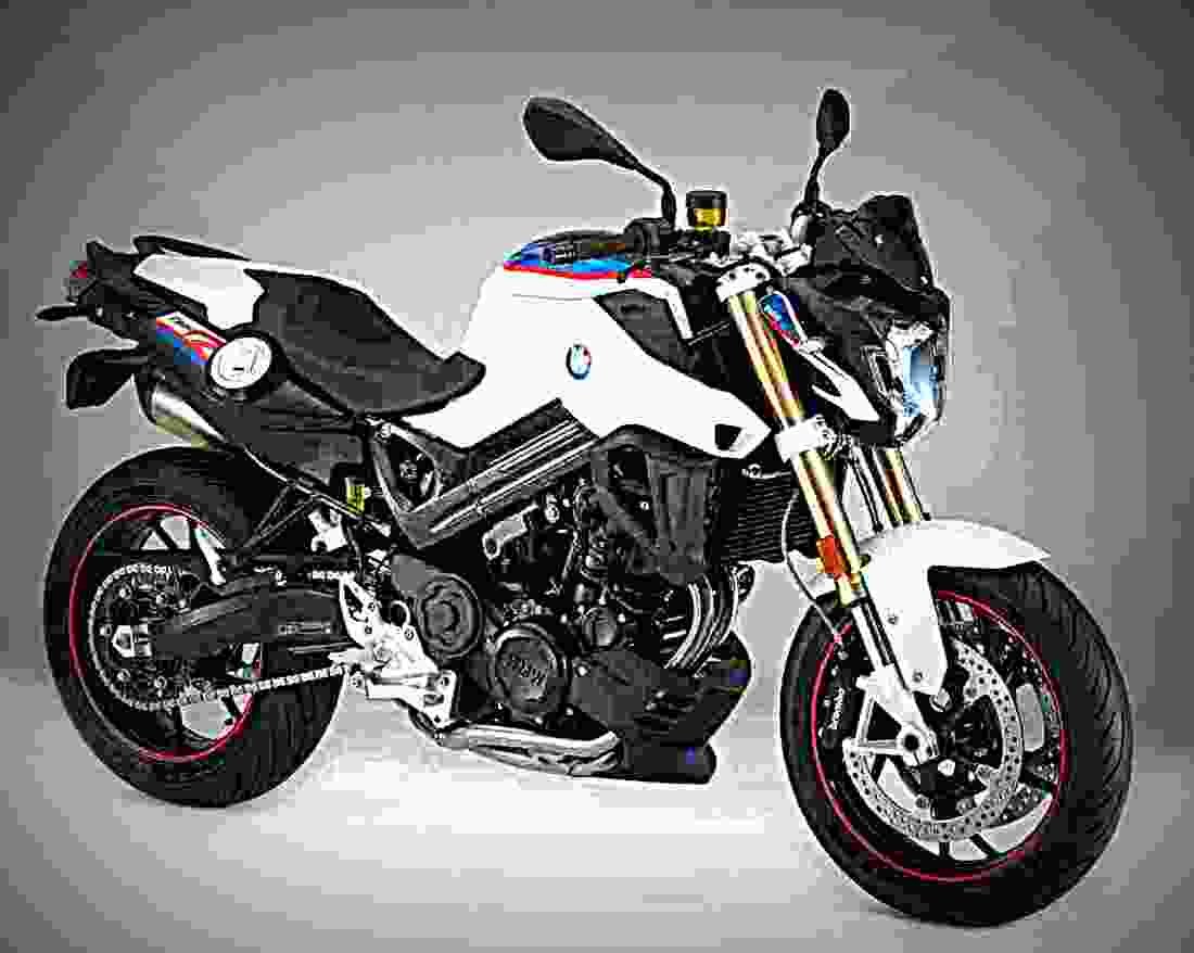 BMW F 800 R 2018 3 motorbike A4 Photo Print