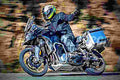 BMW F 850 GS 2019 1 motorbike A4 Photo Print