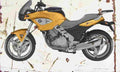 BMW F650CS 2004 Aged Vintage A4 Photo Print