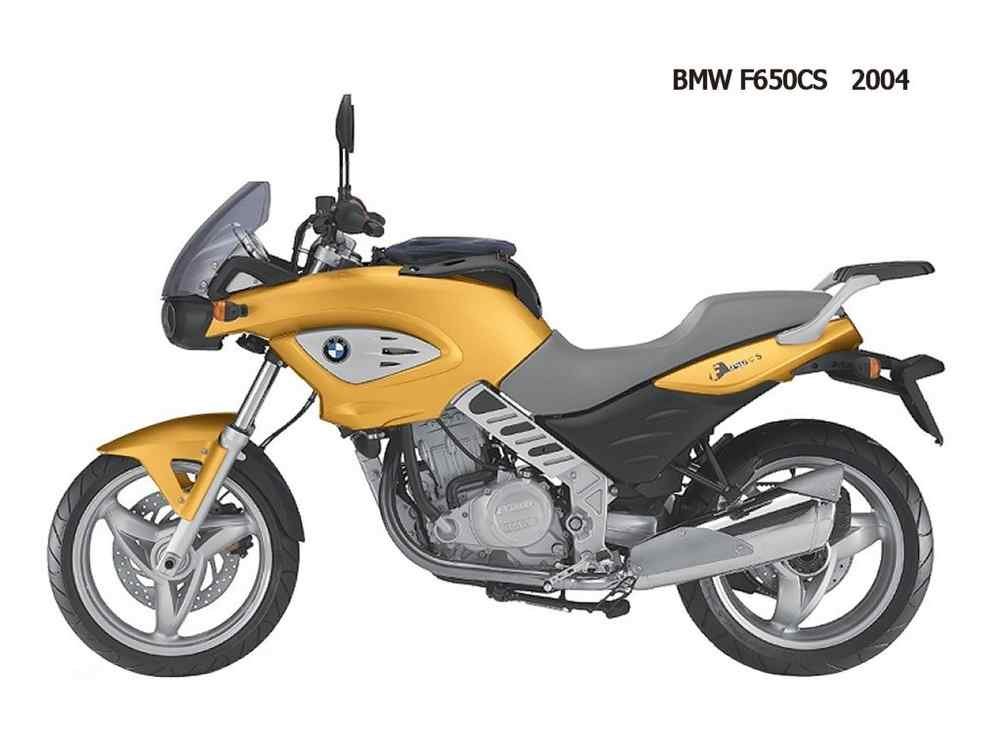 BMW F650CS 2004 motorbike A4 Photo Print