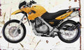 BMW F650GS 2000 Aged Vintage A4 Photo Print