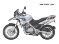 BMW F650GS 2004 motorbike A4 Photo Print