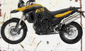 BMW F800GS 2008 Aged Vintage A4 Photo Print
