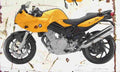 BMW F800S 2006 Aged Vintage A4 Photo Print