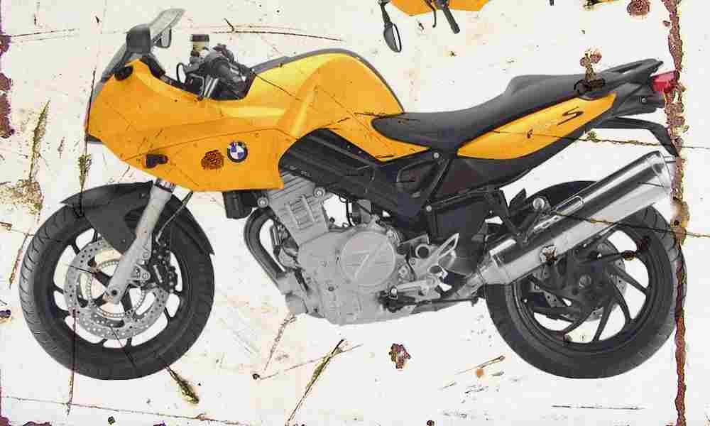 BMW F800S 2006 Aged Vintage A4 Photo Print