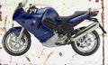 BMW F800ST 2006 Aged Vintage A4 Photo Print