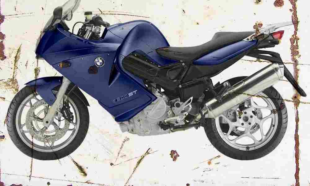 BMW F800ST 2006 Aged Vintage A4 Photo Print