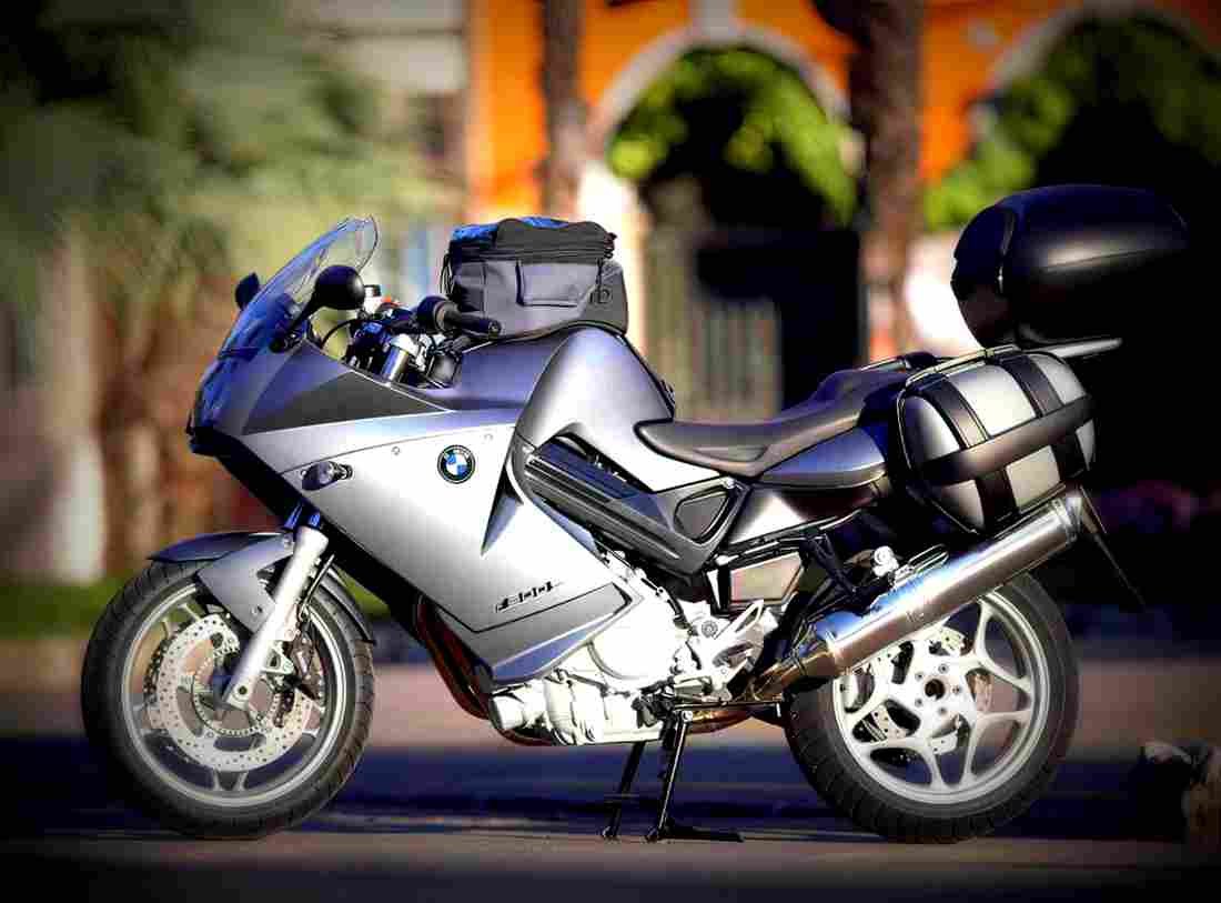 BMW F800ST 800cc 1 motorbike A4 Photo Print