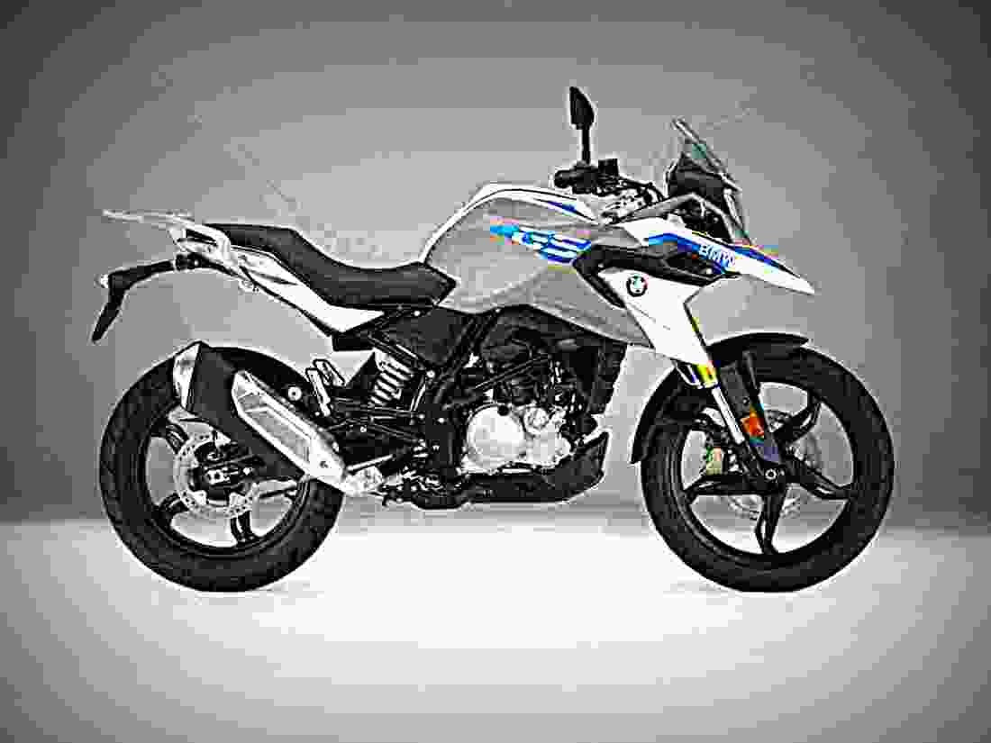 BMW G 310 GS 2017 1 motorbike A4 Photo Print