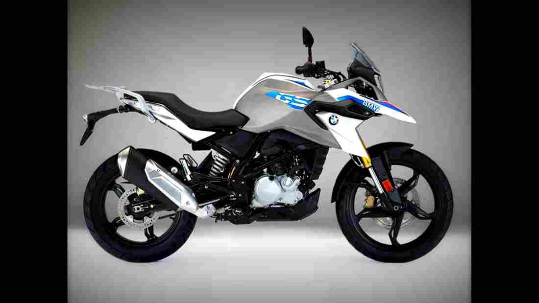 BMW G 310 GS 2018 1 motorbike A4 Photo Print