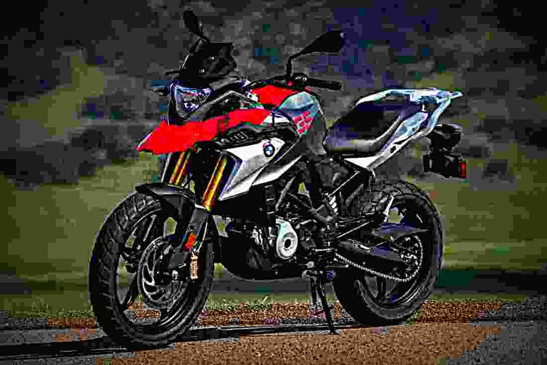 BMW G 310 GS 2019 3 motorbike A4 Photo Print