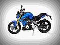 BMW G 310 R 2017 2 motorbike A4 Photo Print