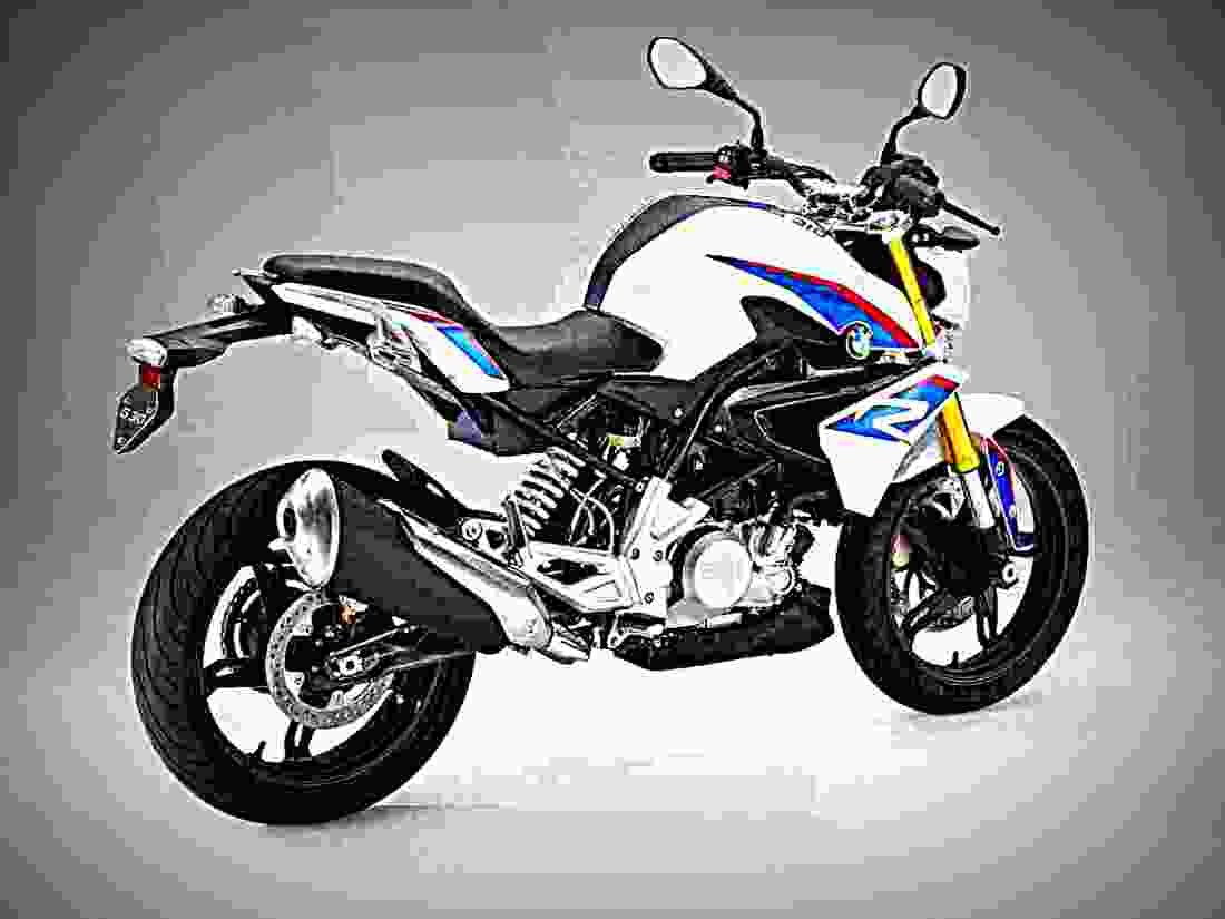 BMW G 310 R 2018 3 motorbike A4 Photo Print