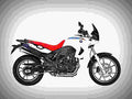 BMW G 650 GS 2017 4 motorbike A4 Photo Print