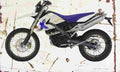 BMW G650Xchallenge 2007 Aged Vintage A4 Photo Print