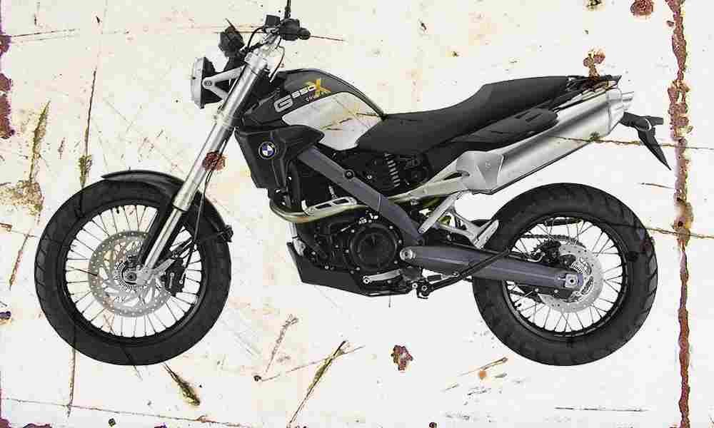 BMW G650Xcountry 2007 Aged Vintage A4 Photo Print