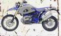 BMW HP2 2005 Aged Vintage A4 Photo Print