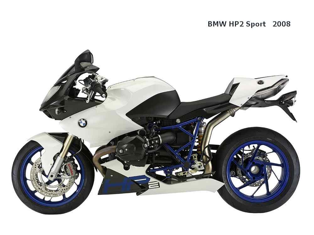 BMW HP2 Sport 2008 motorbike A4 Photo Print