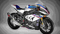 BMW HP4 Race 2018 4 motorbike A4 Photo Print
