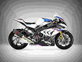 BMW HP4 Race 2019 1 motorbike A4 Photo Print