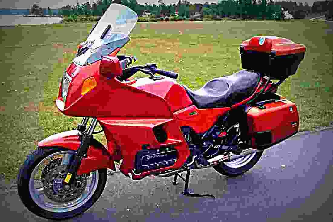 BMW K 1 1992 2 motorbike A4 Photo Print