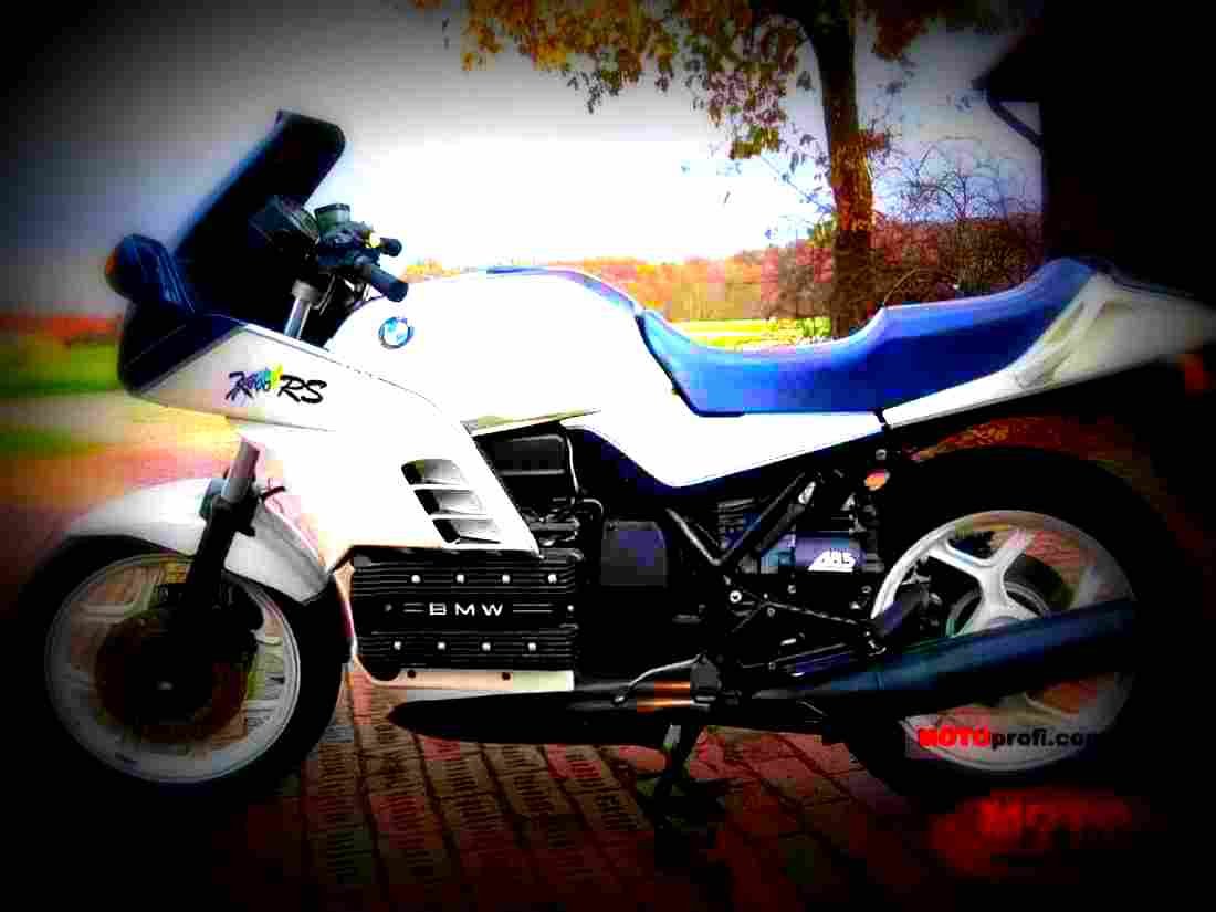 BMW K 100 1985 6 motorbike A4 Photo Print