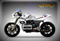 BMW K 100 1988 1 motorbike A4 Photo Print
