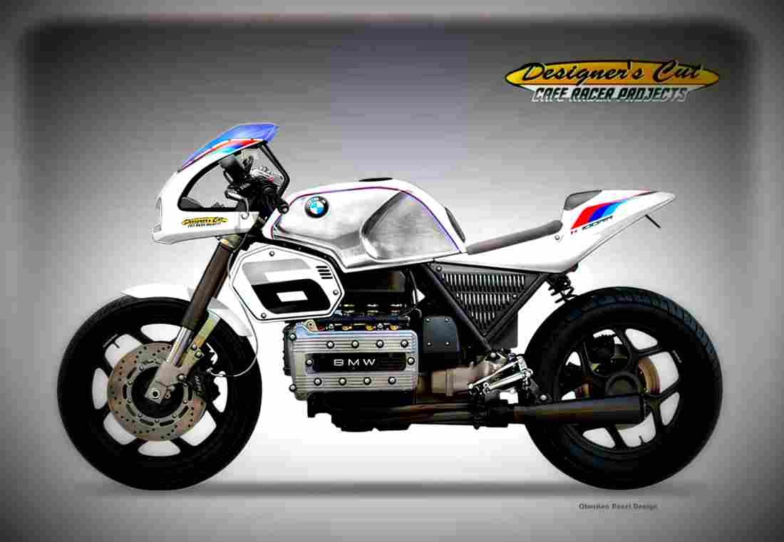 BMW K 100 1988 1 motorbike A4 Photo Print