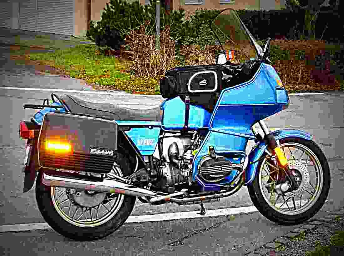 BMW K 100 RS 1986 4 motorbike A4 Photo Print