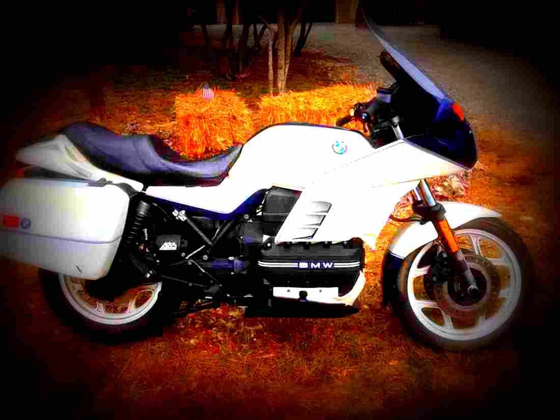 BMW K 100 RS 1989 3 motorbike A4 Photo Print